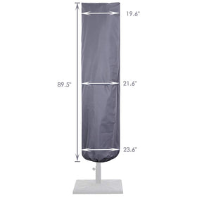 Fits most umbrellas from 7–11 ft and 15 ft