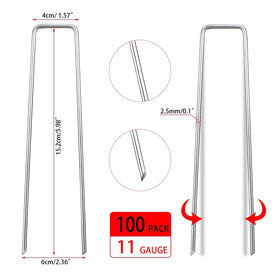 SuperMMarK weed barrier stakes support hoses and cables for neat outdoor layouts