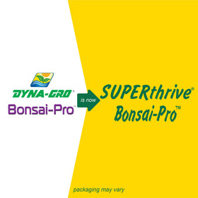SUPERthrive Bonsai-Pro watering scene highlighting balanced growth potential.