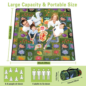 Supfitness sandproof mat with damp-ground protection for versatile outdoor use