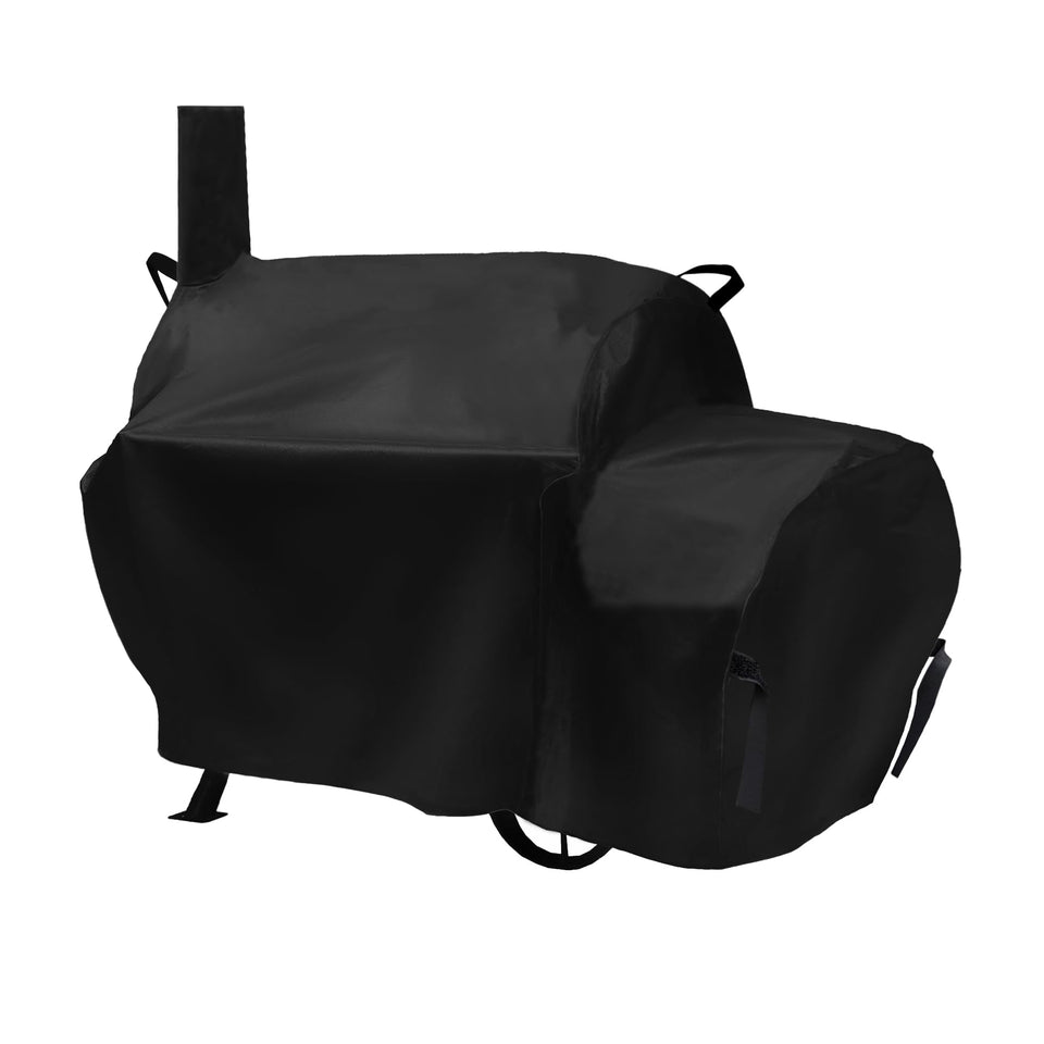 Suphomeware grill cover 70-inch fit protects Longhorn smoker from rain and dust