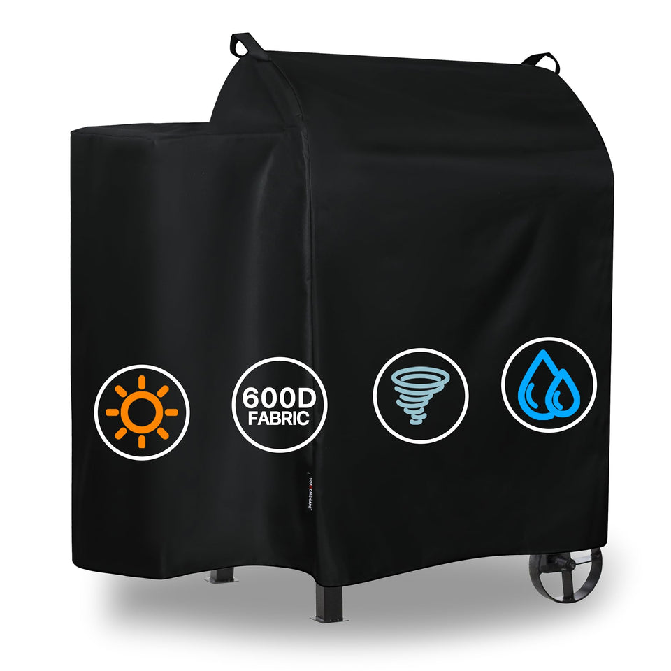 Suphomeware grill cover for Pit Boss 700FB protects from rain and dust.
