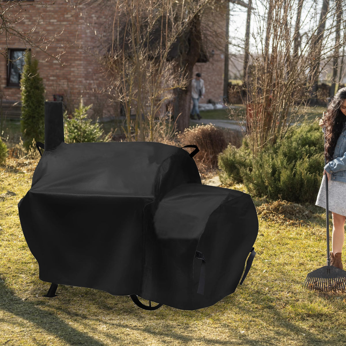 Suphomeware heavy-duty grill cover preserves your Longhorn appearance