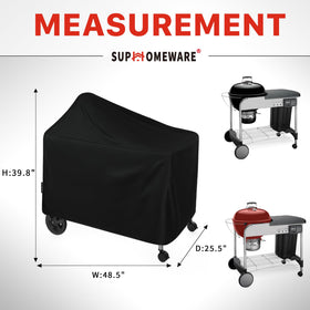Suphomeware waterproof 600D polyester guards outdoor cooking gear.