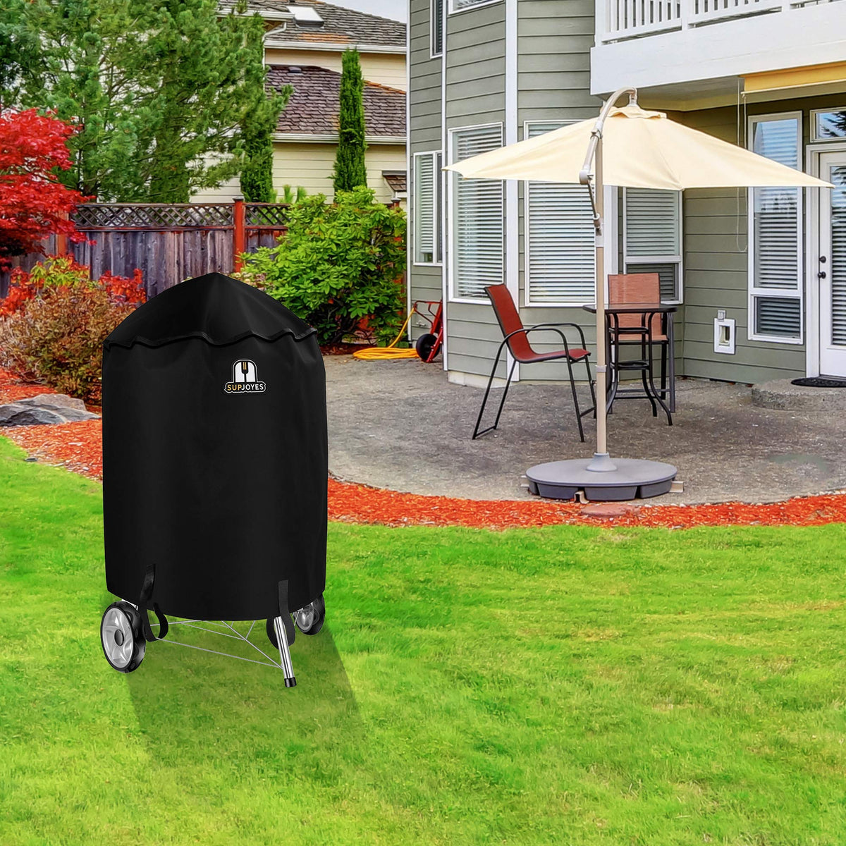 SUPJOYES storage bag included for compact off-season keeping