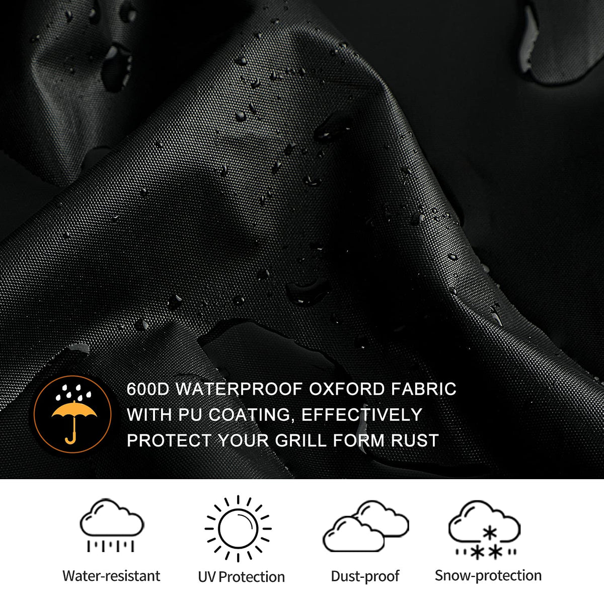 SUPJOYES rip-resistant stitching increases durability for outdoor use.