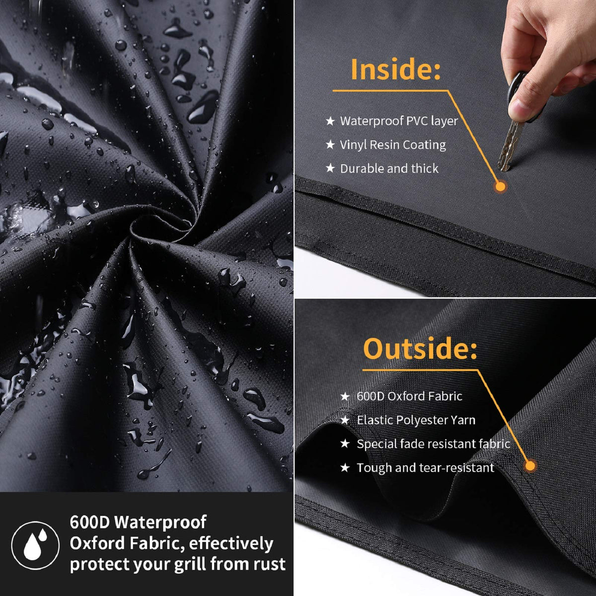 SUPJOYES double-stitched design boosts durability during regular use