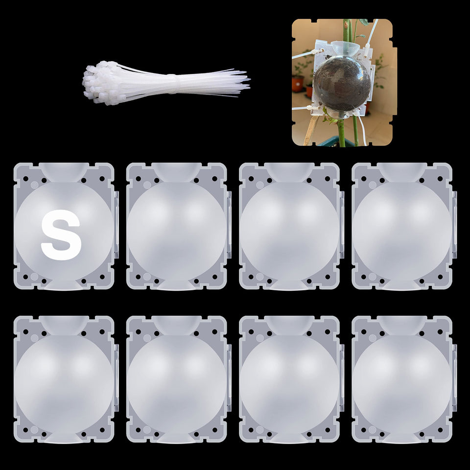 SupKing 8-pack air layering pods for easy propagation in a home garden.