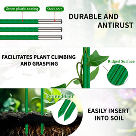 SupKing extension connectors extend stake length for flexible garden setup