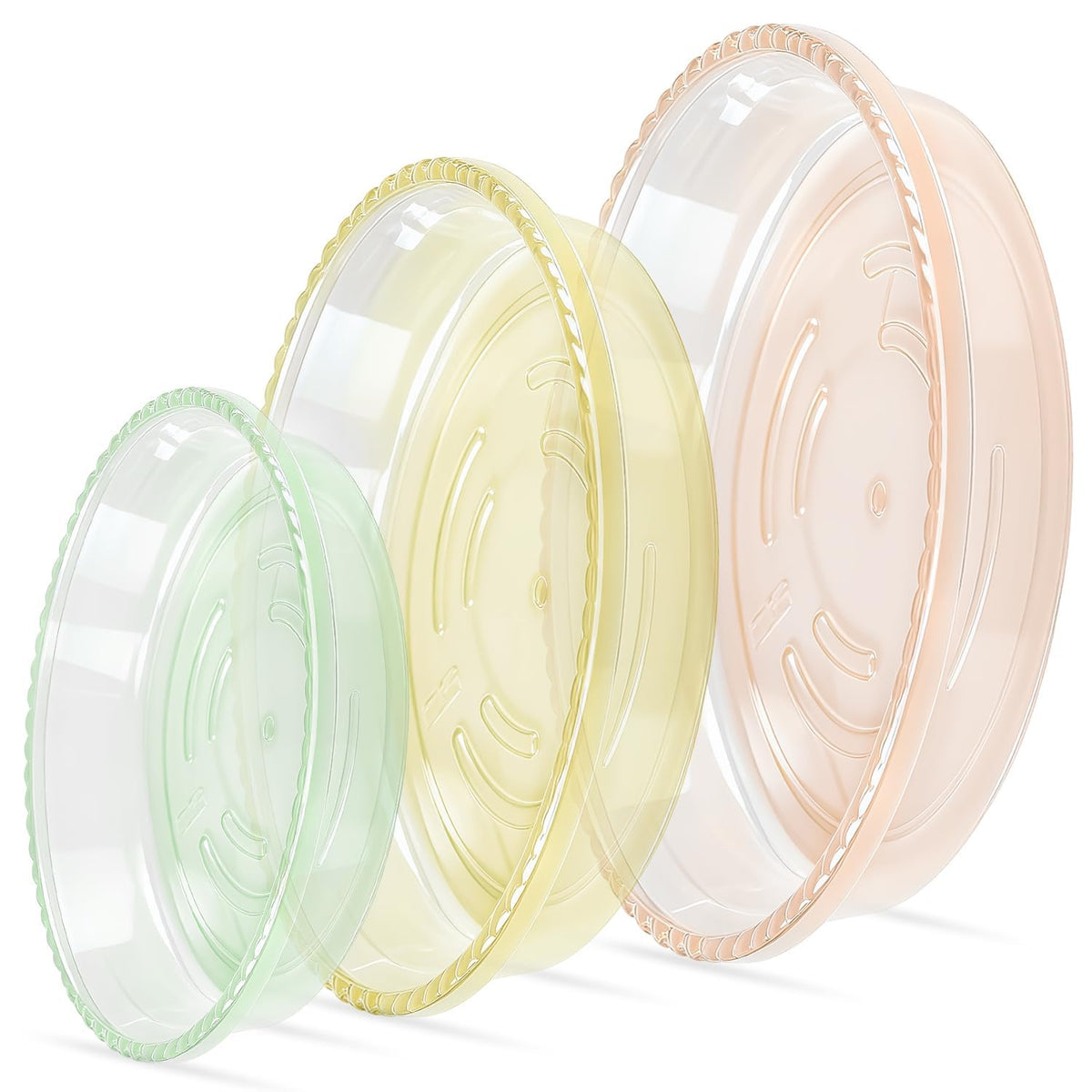 SupKing plant saucers 6 inch green keeps indoor surfaces clean and dry.
