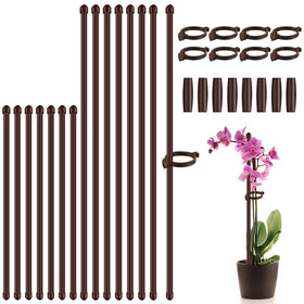 SupKing plant stakes with 17in and 11in lengths offering adjustable support.