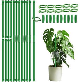 SupKing plant stakes 17-inch extendable for sturdy garden support.