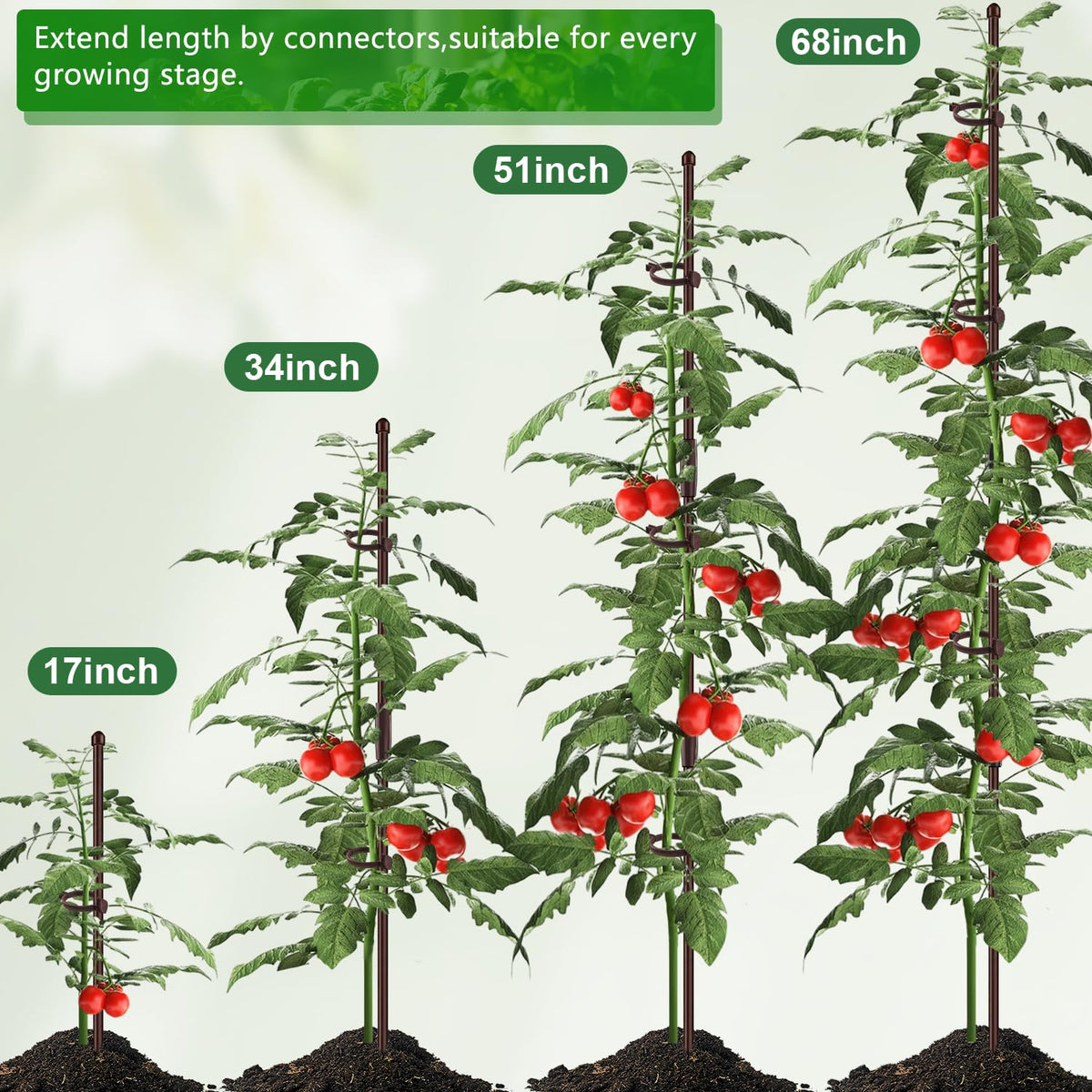 SupKing 20 plant ties secure stems safely and neatly