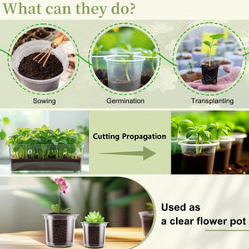 SupKing reusable plastic pots promote long-term use and value.