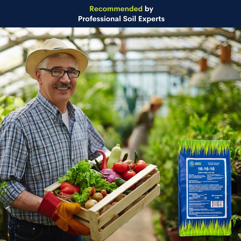 Supply Solutions all-season use fertilizer promoting steady growth throughout the year