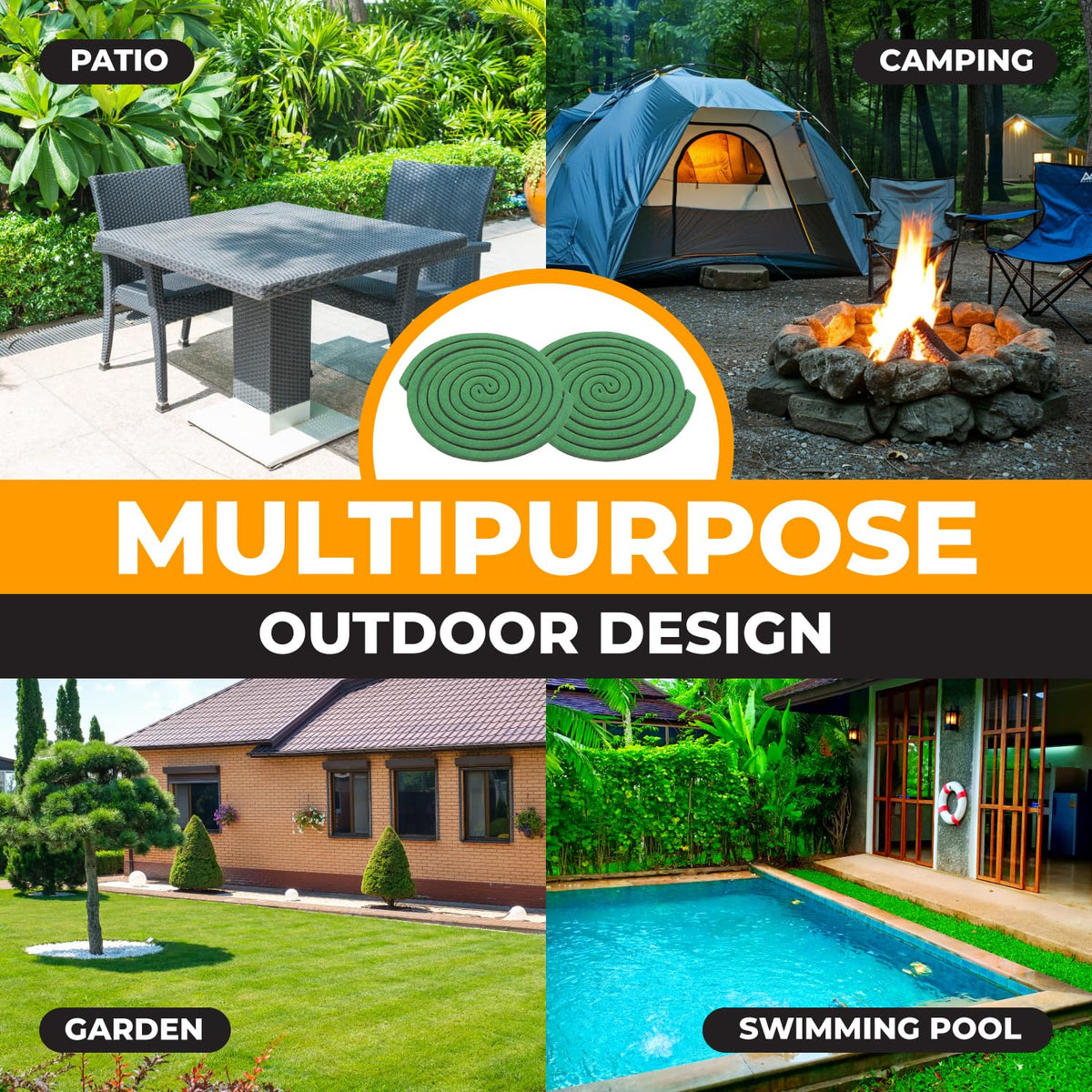 SUPREME PRO DEET-free formula is safe for people and pets outdoors.
