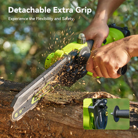 Supstable lightweight design at 3.2 lbs for easy handling