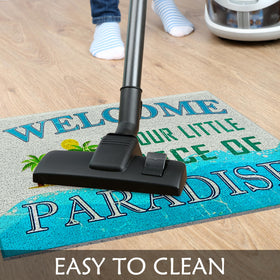 Supwhd Beach Door Mat dries quickly after rain or spills.