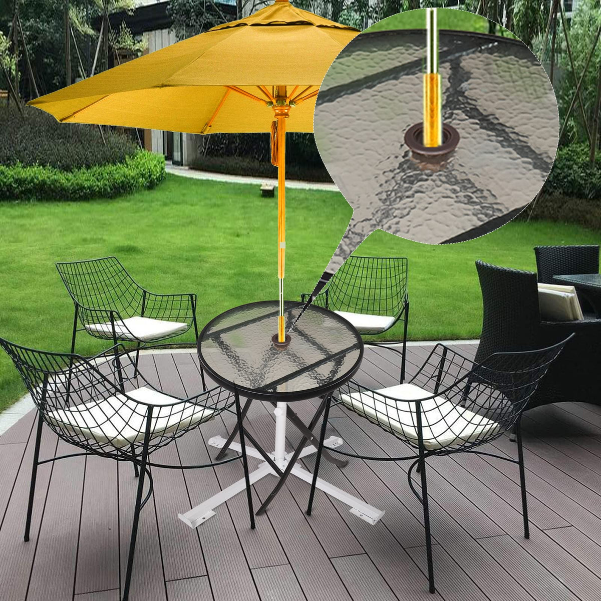 SUQ I OME PVC material offers durable, temperature- and light-resistant protection
