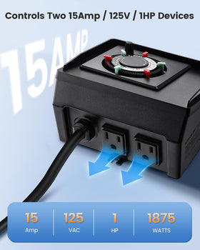 SURAIELEC dial and trippers enable flexible daily ON/OFF cycles.