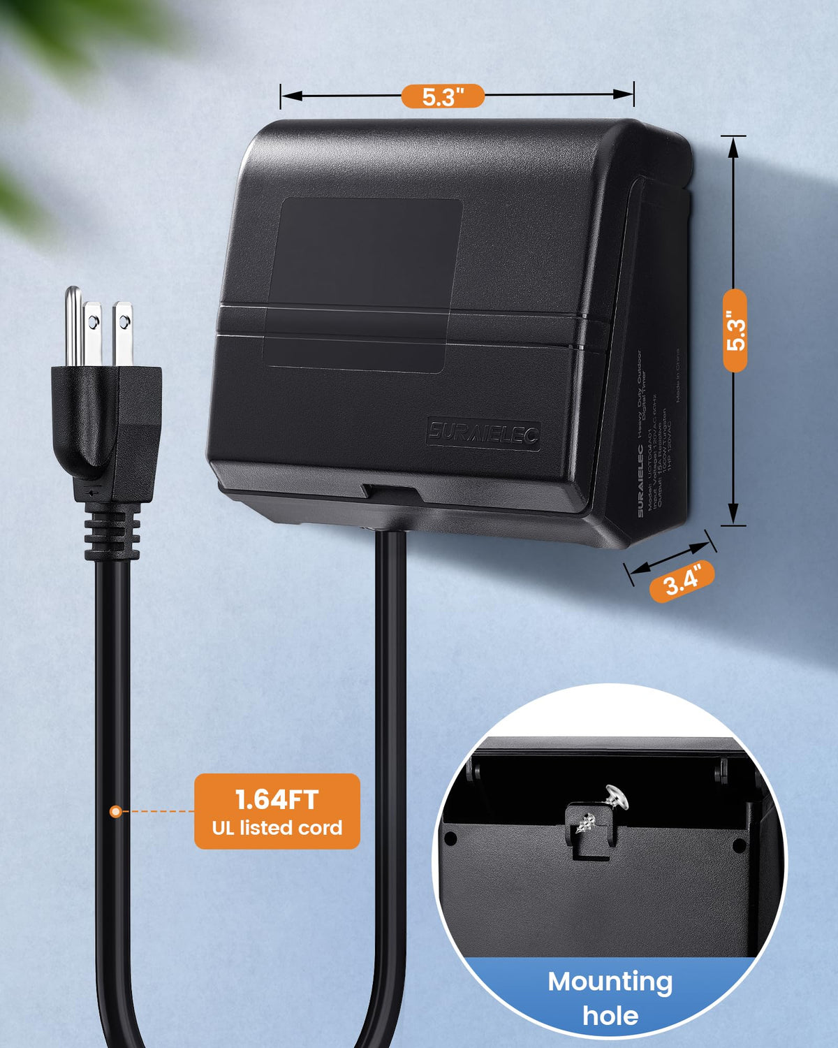 SURAIELEC durable PC enclosure designed for outdoor durability