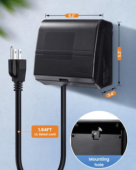 SURAIELEC durable PC enclosure designed for outdoor durability