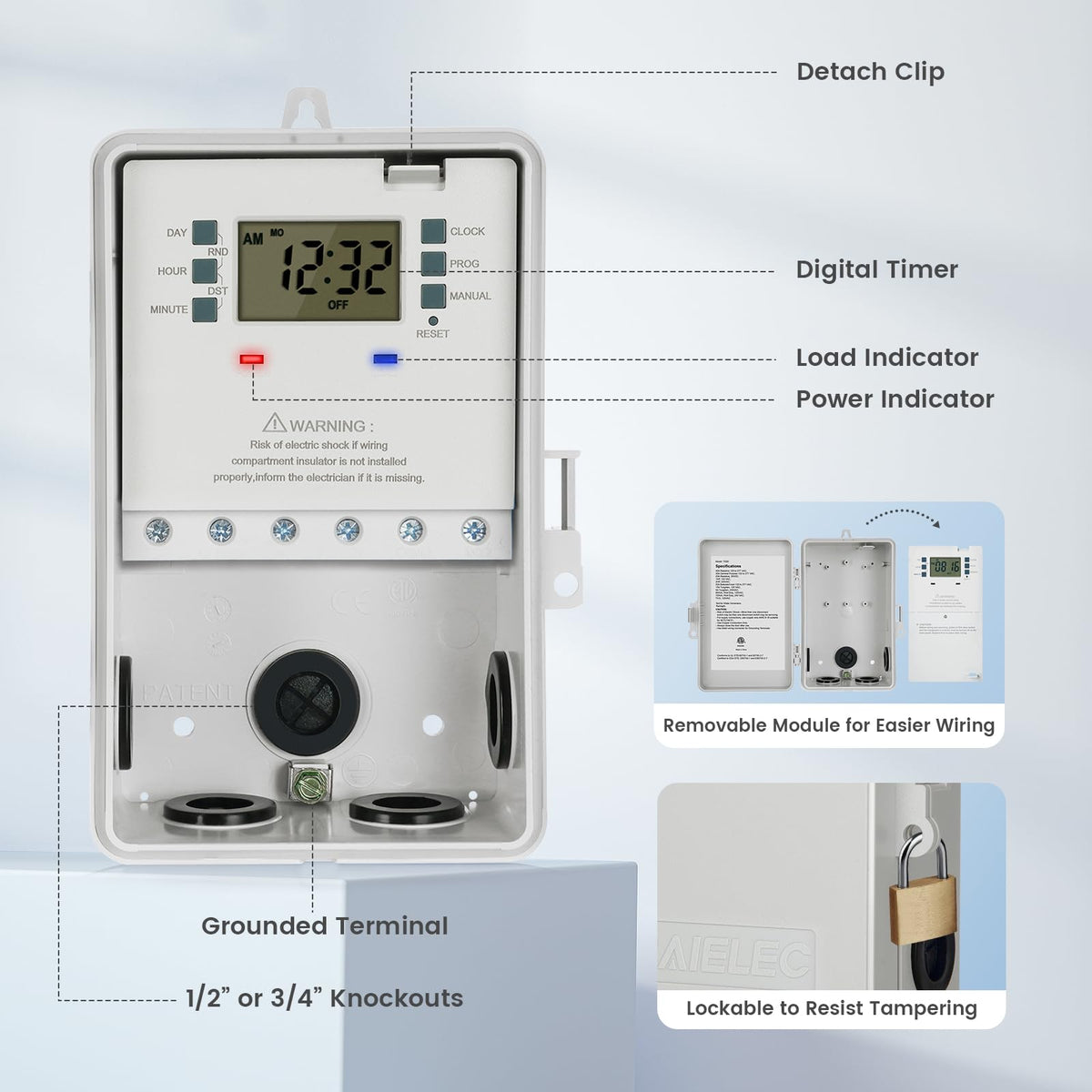 SURAIELEC pool timer DST and Random functions simplify automation