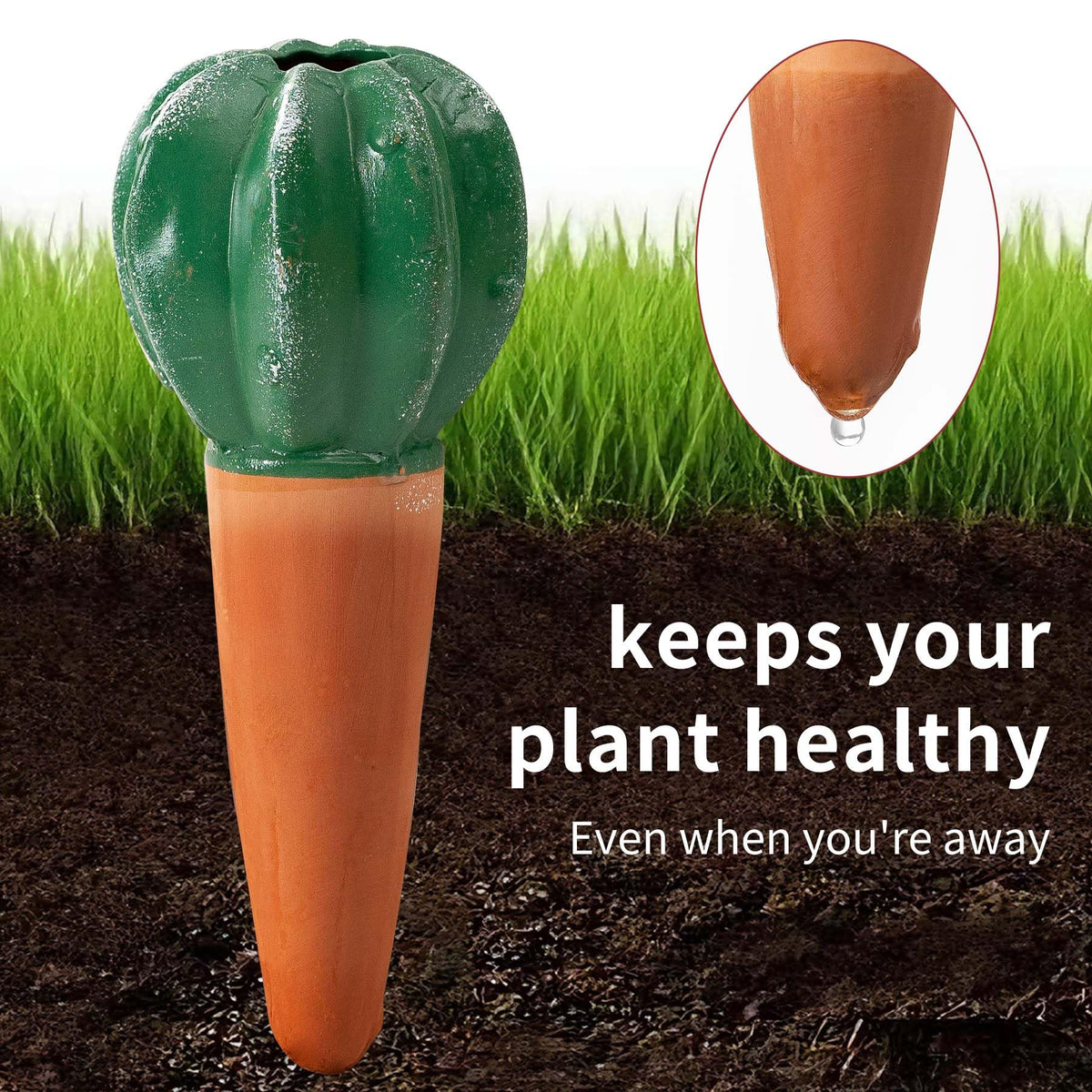 Sure Yuesi self-watering globe set helps plants thrive during busy weeks and quick getaways.