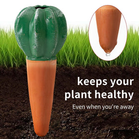 Sure Yuesi self-watering globe set helps plants thrive during busy weeks and quick getaways.