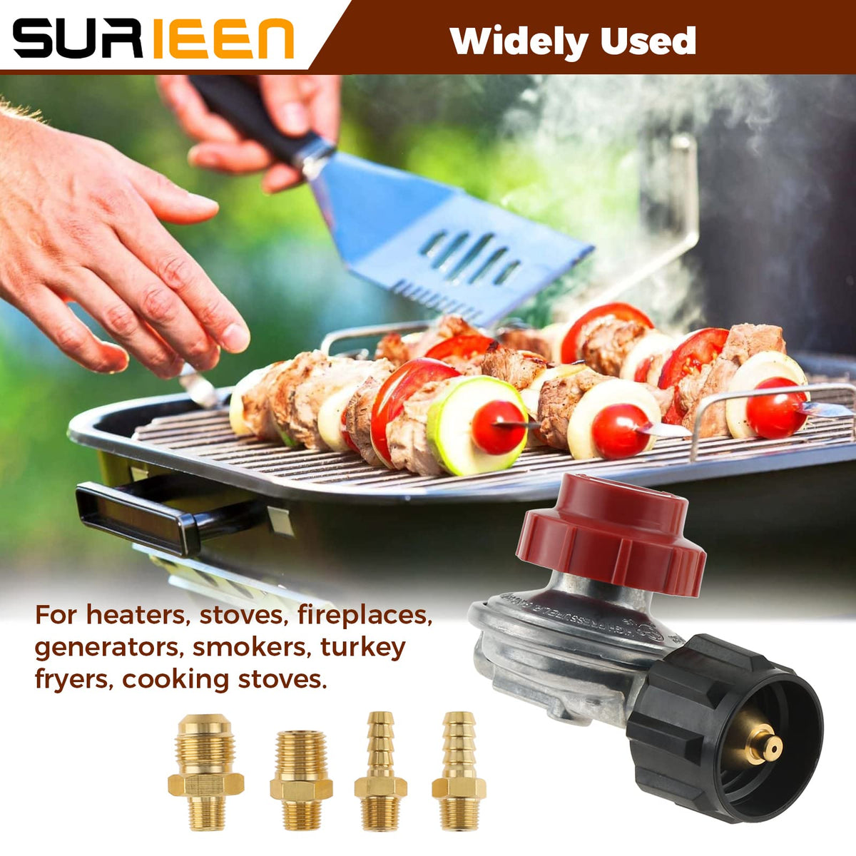 Surieen assembly showing compact, sturdy build for rugged use