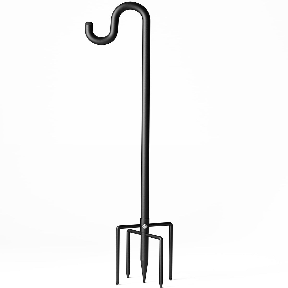 Surprizo 76-inch bird feeder stand displays a sturdy outdoor setup for heavy feeders.