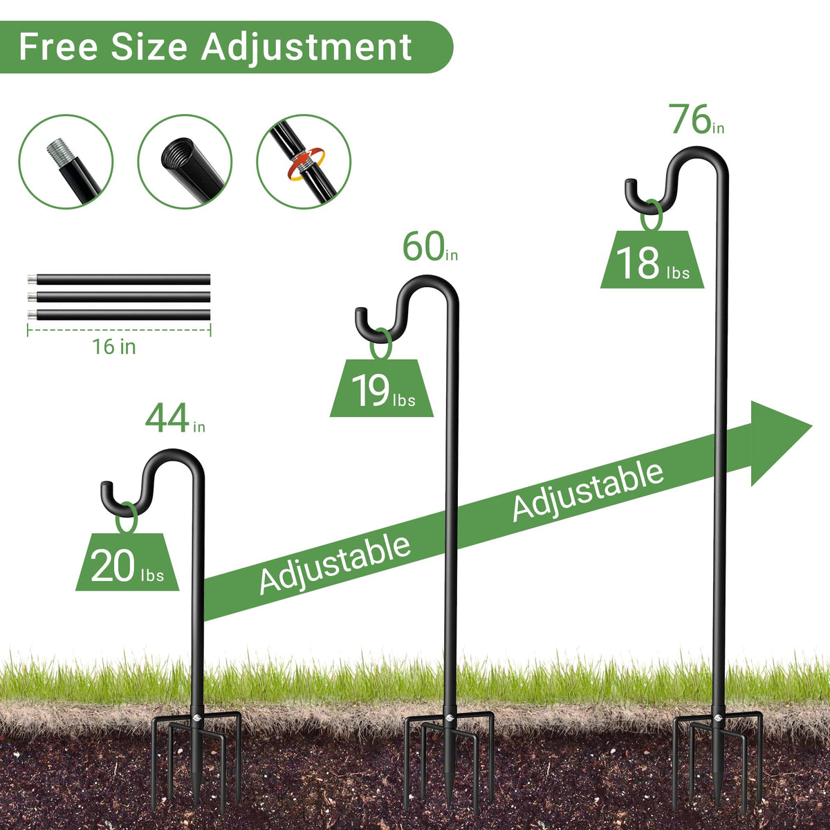 Surprizo durable steel bird feeder stand resists rust for years of outdoor use.