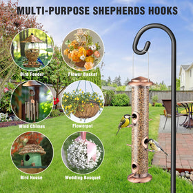 Surprizo height options from 46 to 108 inches tailor to garden spaces.