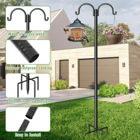 Surprizo rust-proof finish withstands rain and sun for year-round outdoor use.
