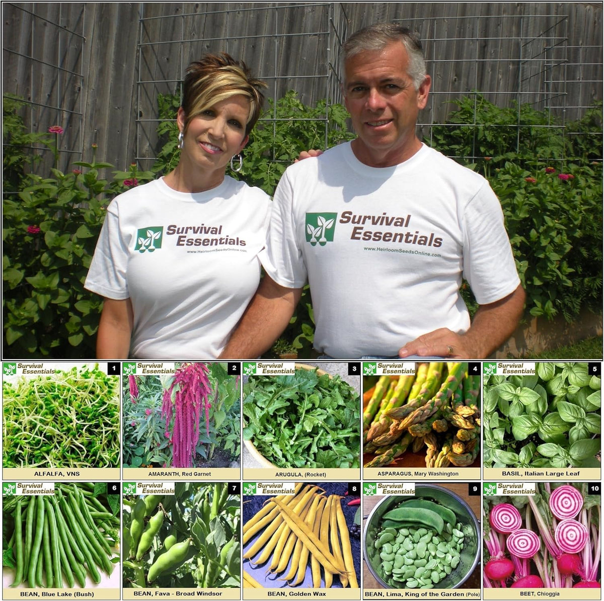Survival Essentials medicinal herbs seeds support flavorful cooking and herbal use.