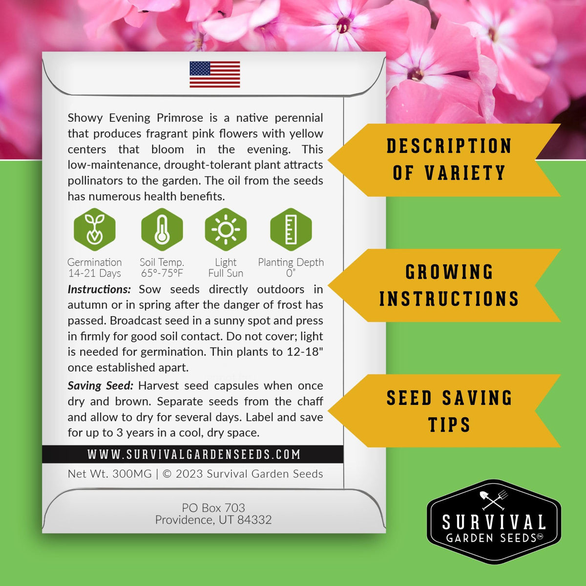 Survival Garden Seeds beginner-friendly seeds with clear planting instructions