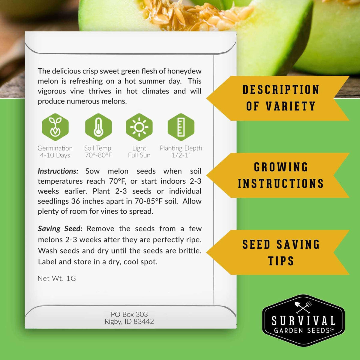 SURVIVAL GARDEN SEEDS ground cherries seeds for sweet fruit in small gardens or planters