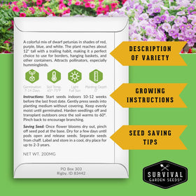 SURVIVAL GARDEN SEEDS Serrano pepper in compact system for year-round flavor.