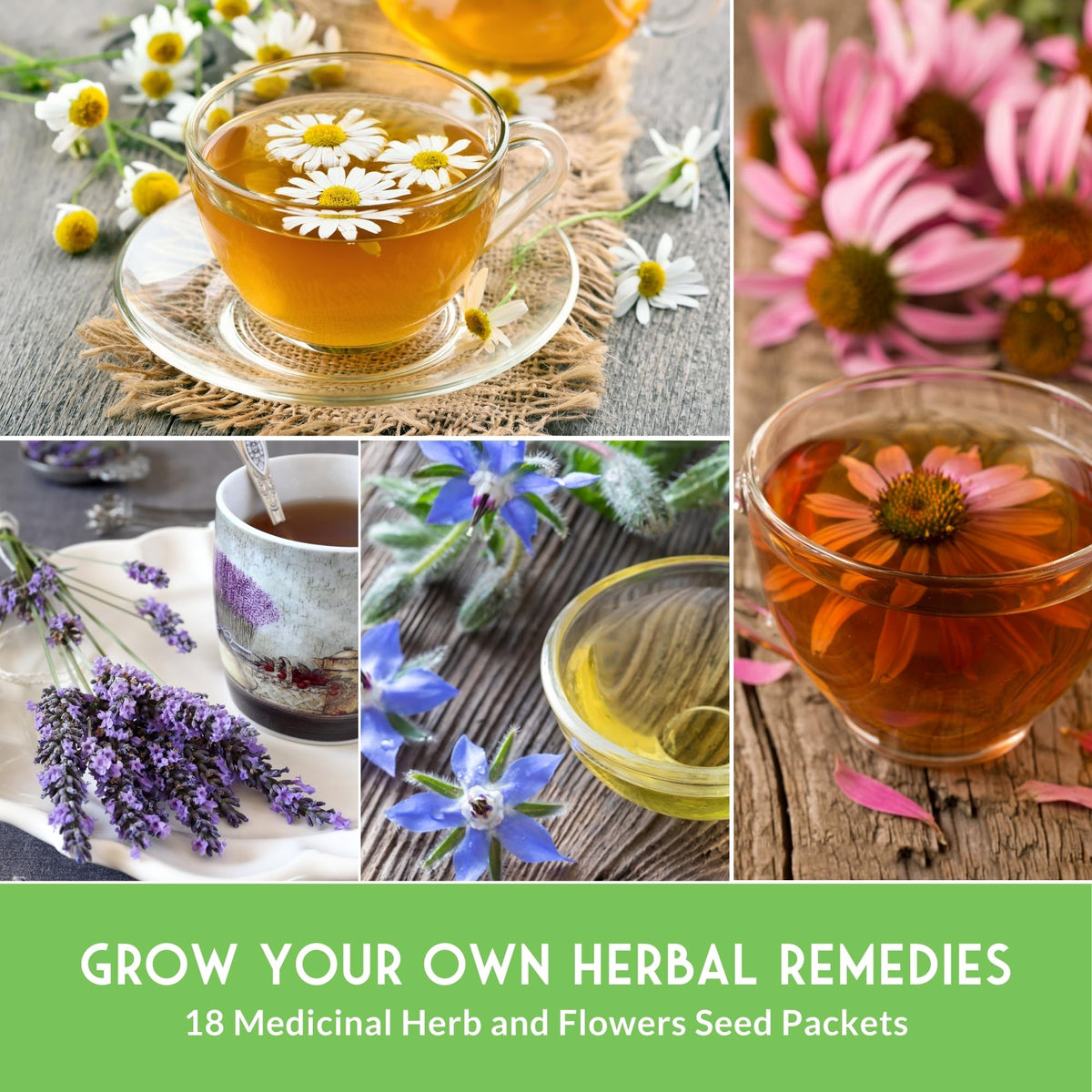 SURVIVAL GARDEN SEEDS Peppermint seeds for refreshing teas and fragrant garden borders.