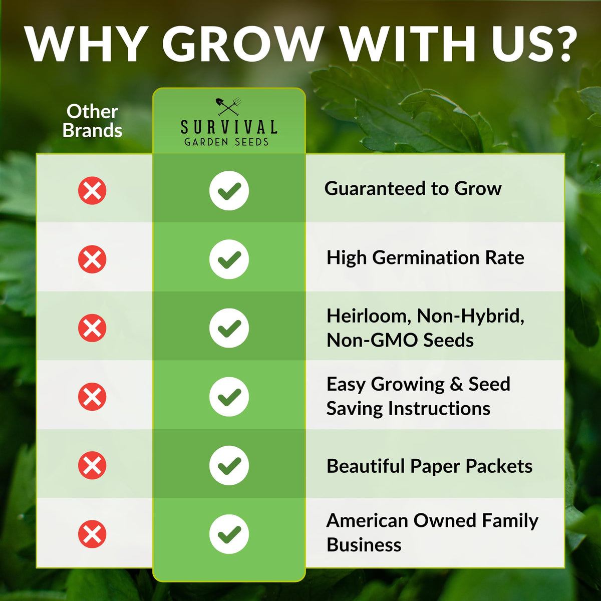 SURVIVAL GARDEN SEEDS Pollinator-friendly flowers to support biodiversity.