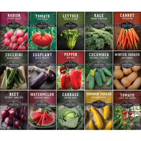 Survival Garden Seeds tomato seed vault – fresh harvests indoors or outdoors.