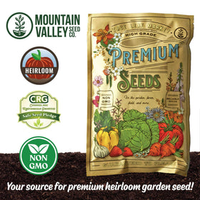 Sustainable Seed Co. OTCO organic certification label signals trusted organic seed quality.