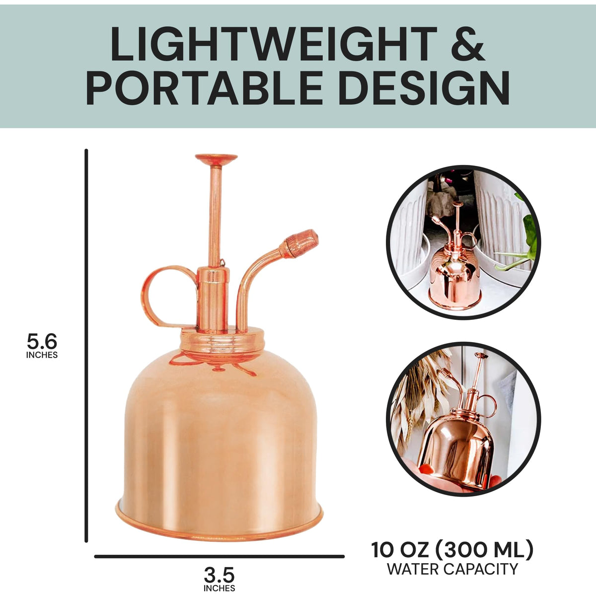 Sustainable Village Fine-mist spray action delivering controlled humidity for foliage.