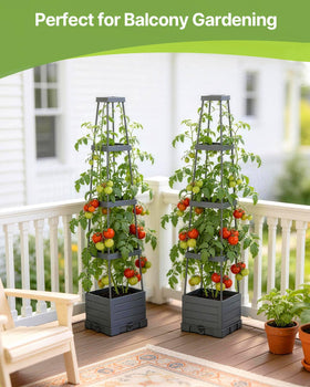 Suteck easy tool-free assembly for quick garden setup
