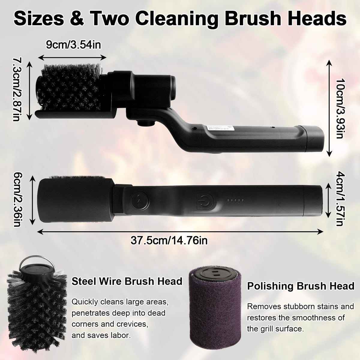 Suteng cordless USB-rechargeable design frees you from cords.