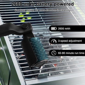 Suteng 360-swivel guard enables seamless motion around grates.