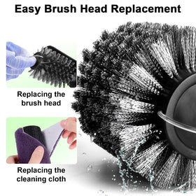 Suteng replaceable brush head ensures long-term use and easy maintenance.
