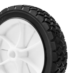 Sutmorly durable 7-inch wheels ideal for outdoor maintenance.