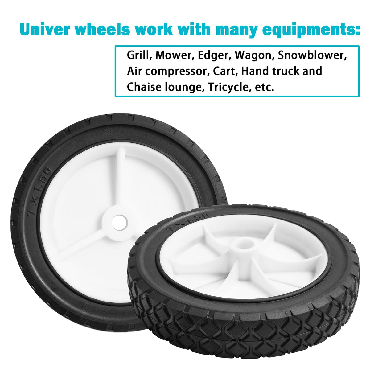 Sutmorly 9611 universal fit applies to many mowers and garden devices.
