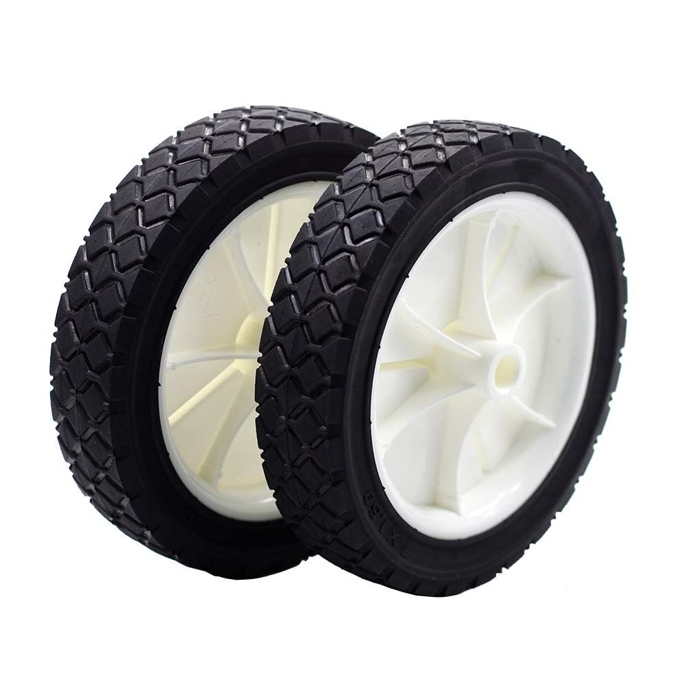 Sutmorly 9611 wheel with diamond tread for smooth maneuverability.
